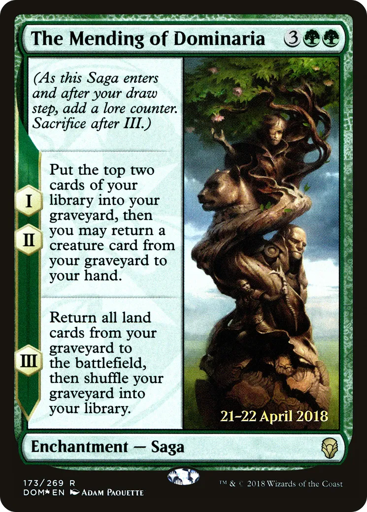 La Restauration de Dominaria — Dominaria Promos — Magic: The Gathering