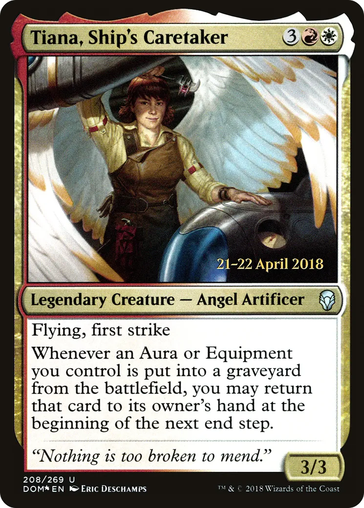 Tiana, pourvoyeuse de navire — Dominaria Promos — Magic: The Gathering