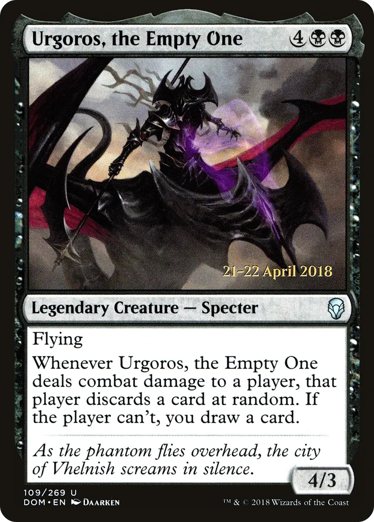 Urgoros, Lui-qui-est-vide — Dominaria Promos — Magic: The Gathering