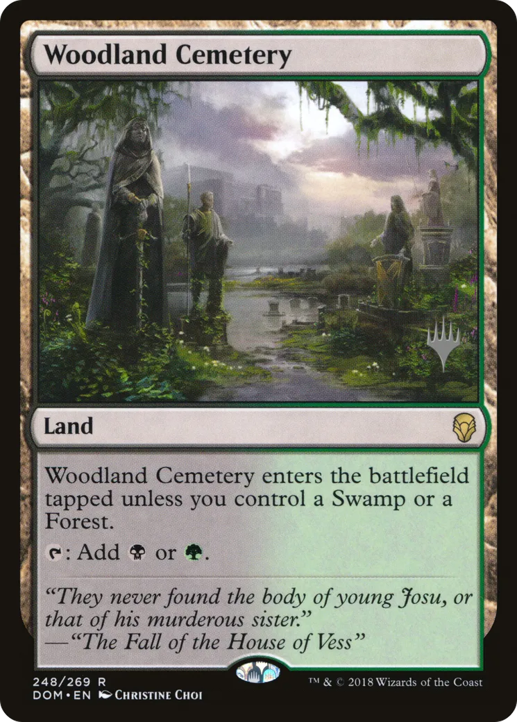 Cimetière des sylves — Dominaria Promos — Magic: The Gathering
