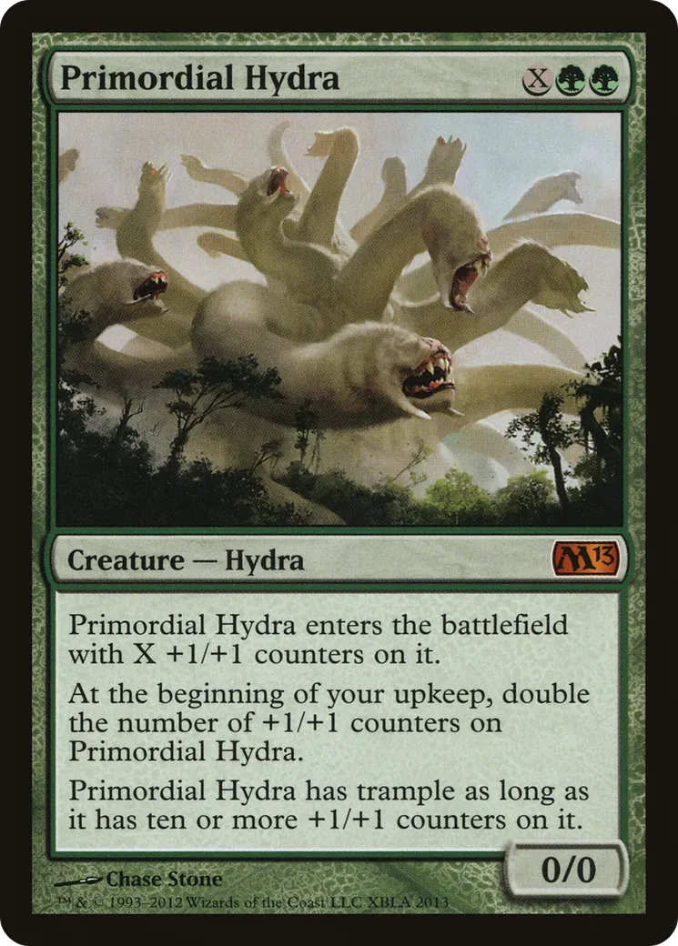 Hydre primordiale from Duels of the Planeswalkers 2013 Promos - Magic: The Gathering