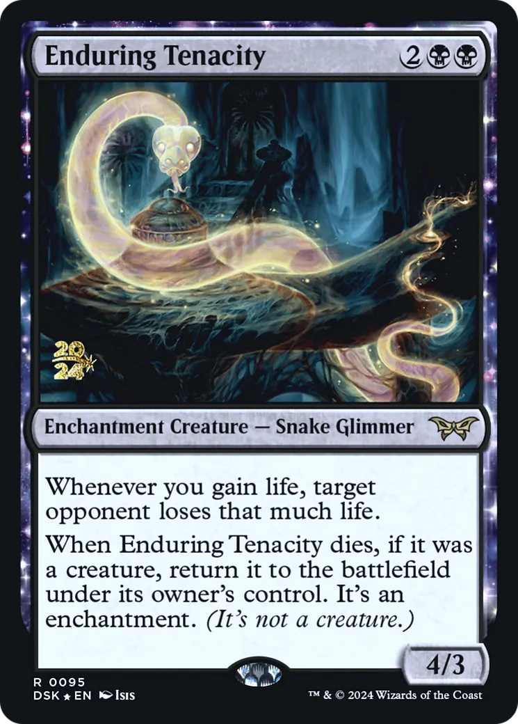 Enduring Tenacity — Duskmourn: House of Horror Promos — Magic: The Gathering