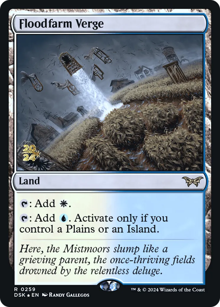 Floodfarm Verge — Duskmourn: House of Horror Promos — Magic: The Gathering