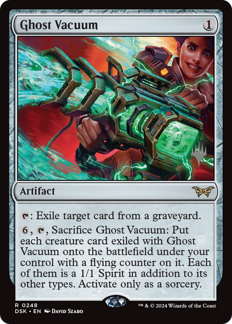 Ghost Vacuum — Duskmourn: House of Horror Promos — Magic: The Gathering