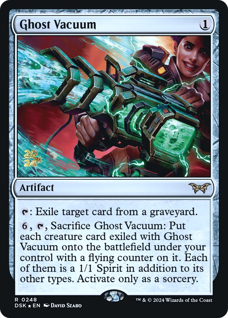Ghost Vacuum — Duskmourn: House of Horror Promos — Magic: The Gathering