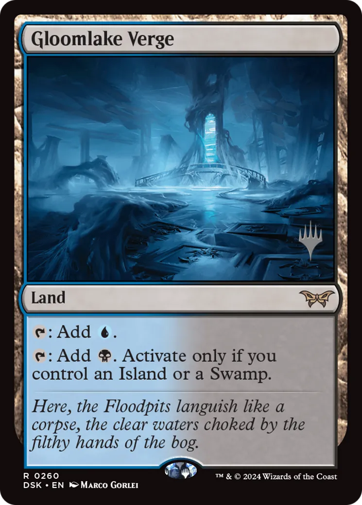 Gloomlake Verge — Duskmourn: House of Horror Promos — Magic: The Gathering