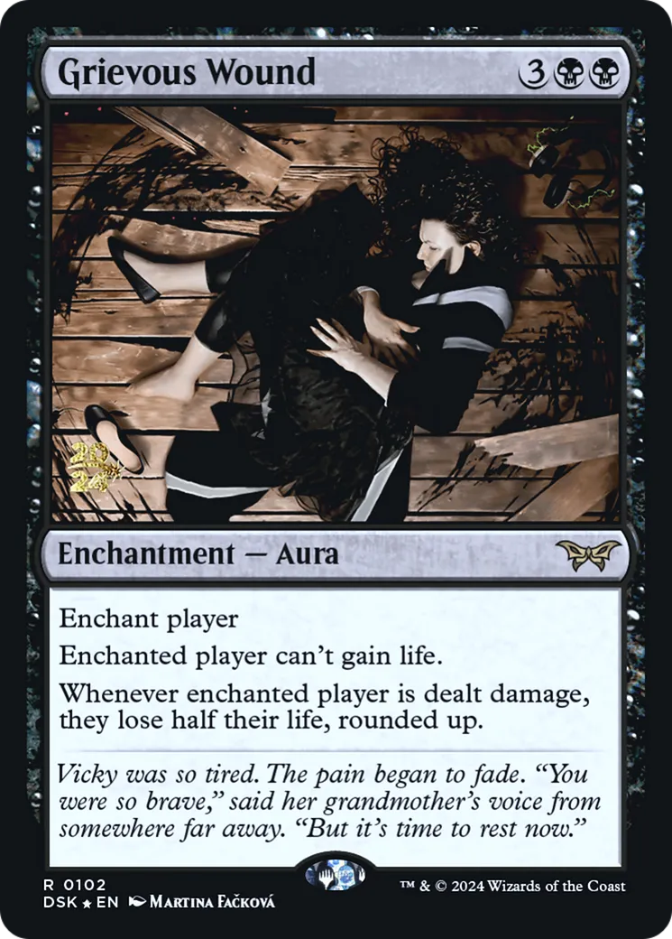 Grievous Wound — Duskmourn: House of Horror Promos — Magic: The Gathering