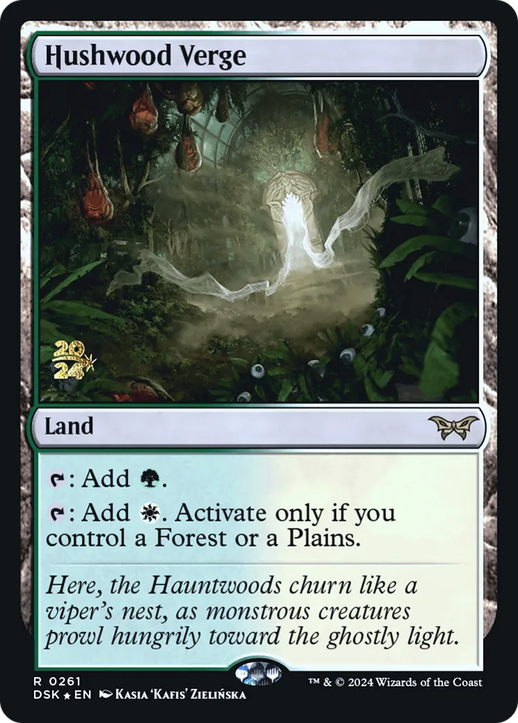 Hushwood Verge — Duskmourn: House of Horror Promos — Magic: The Gathering