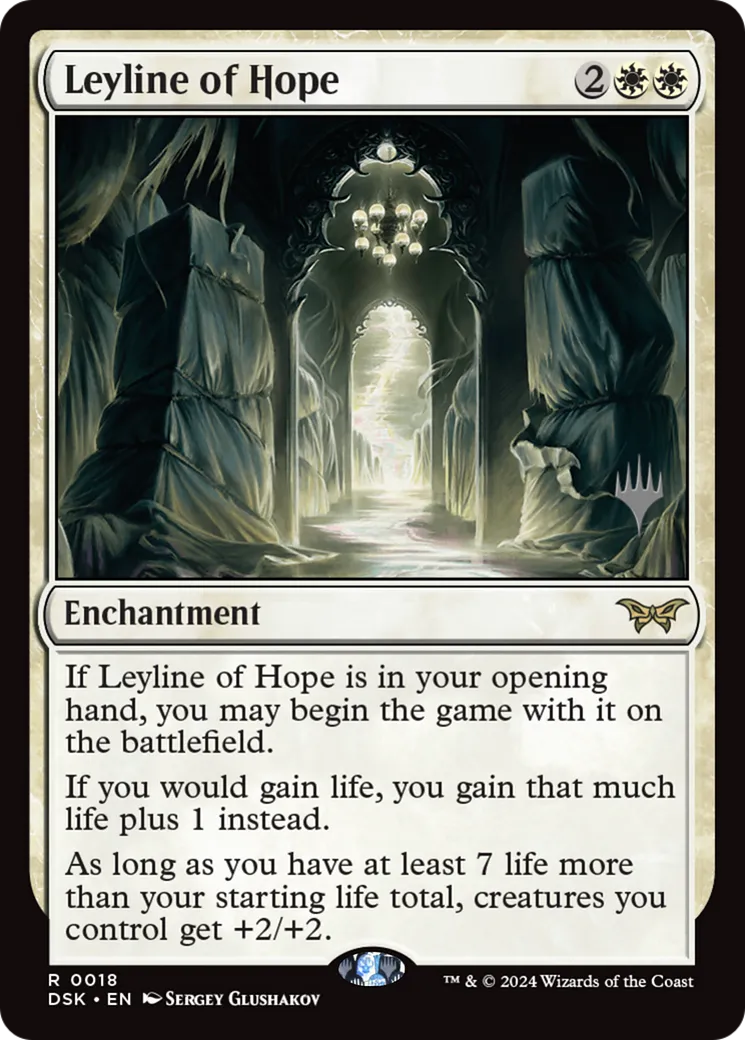 Leyline of Hope — Duskmourn: House of Horror Promos — Magic: The Gathering