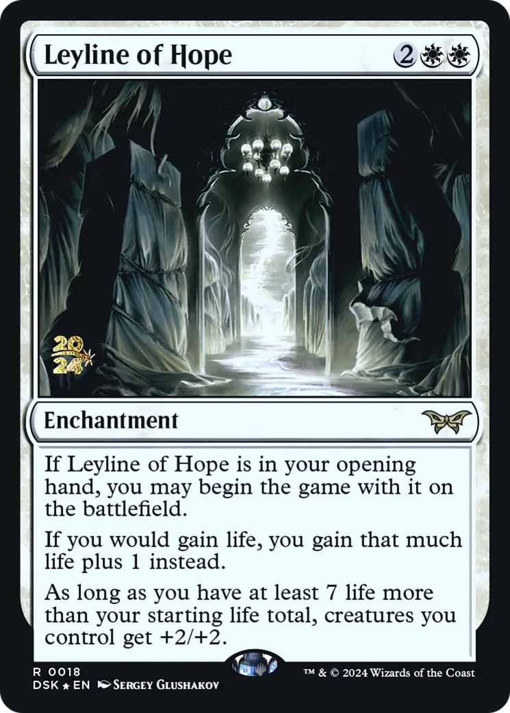 Leyline of Hope — Duskmourn: House of Horror Promos — Magic: The Gathering