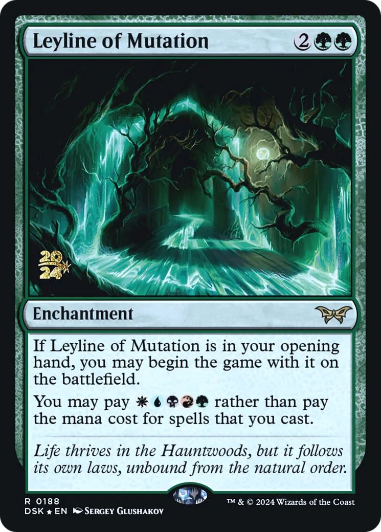 Leyline of Mutation — Duskmourn: House of Horror Promos — Magic: The Gathering