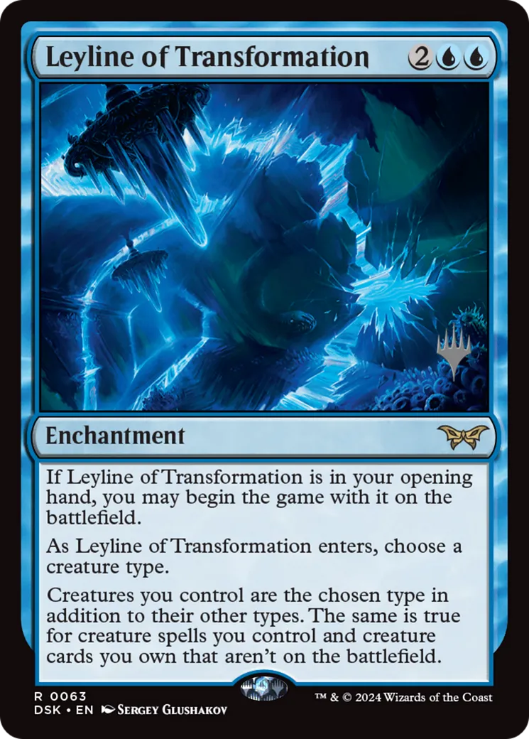 Leyline of Transformation — Duskmourn: House of Horror Promos — Magic: The Gathering