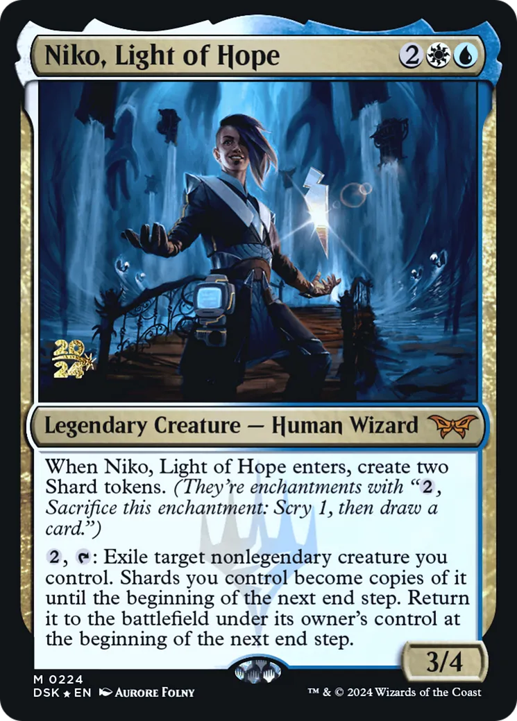 Niko, Light of Hope — Duskmourn: House of Horror Promos — Magic: The Gathering