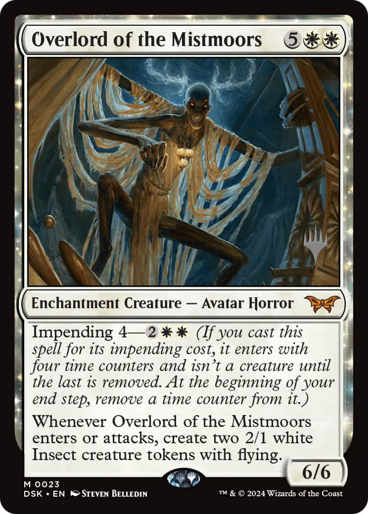 Overlord of the Mistmoors — Duskmourn: House of Horror Promos — Magic: The Gathering