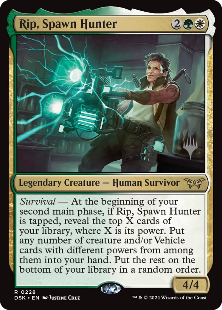 Rip, Spawn Hunter — Duskmourn: House of Horror Promos — Magic: The Gathering