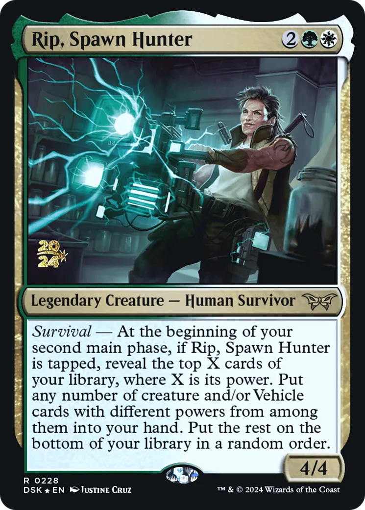 Rip, chasseuse d'engeances — Duskmourn: House of Horror Promos — Magic: The Gathering