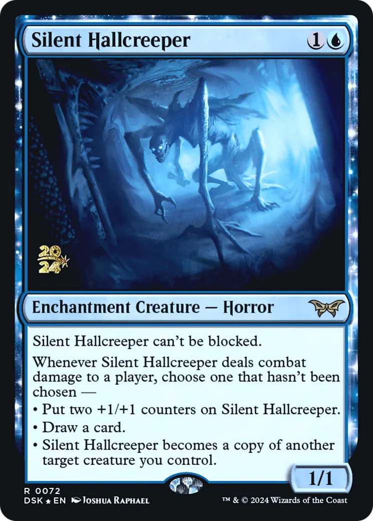 Silent Hallcreeper — Duskmourn: House of Horror Promos — Magic: The Gathering