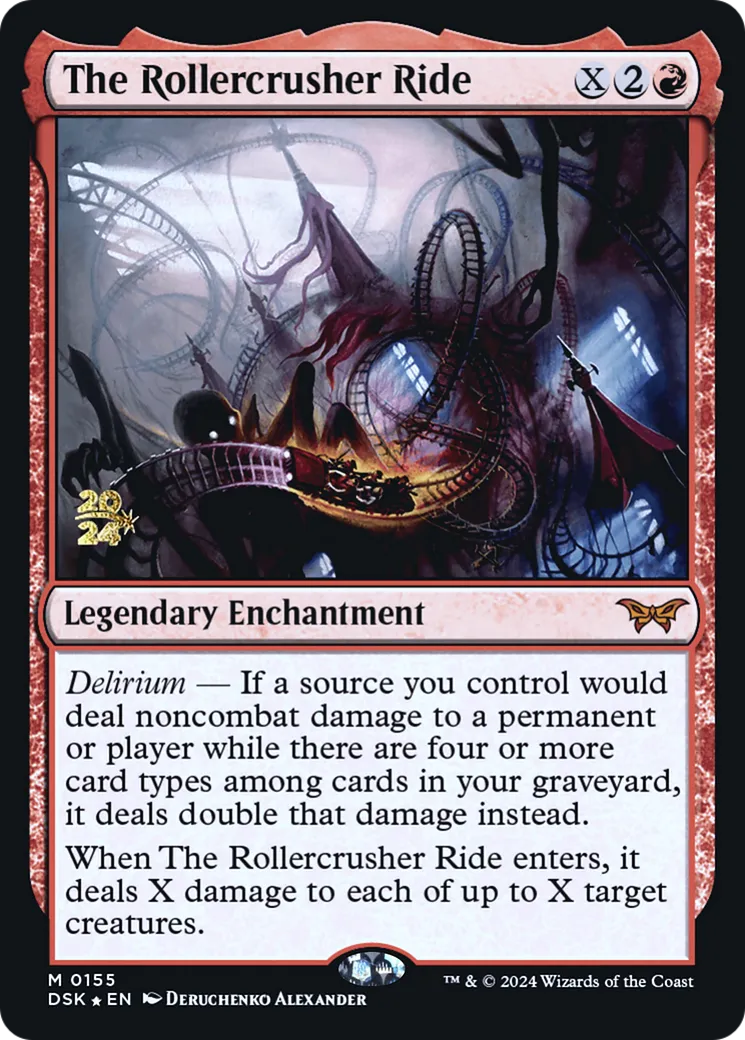 The Rollercrusher Ride — Duskmourn: House of Horror Promos — Magic: The Gathering