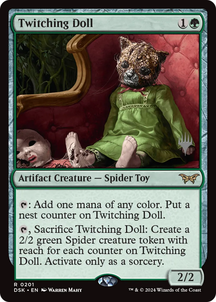 Twitching Doll — Duskmourn: House of Horror Promos — Magic: The Gathering