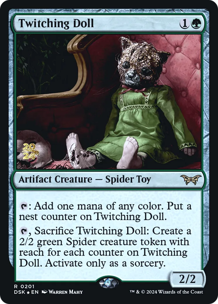 Twitching Doll — Duskmourn: House of Horror Promos — Magic: The Gathering
