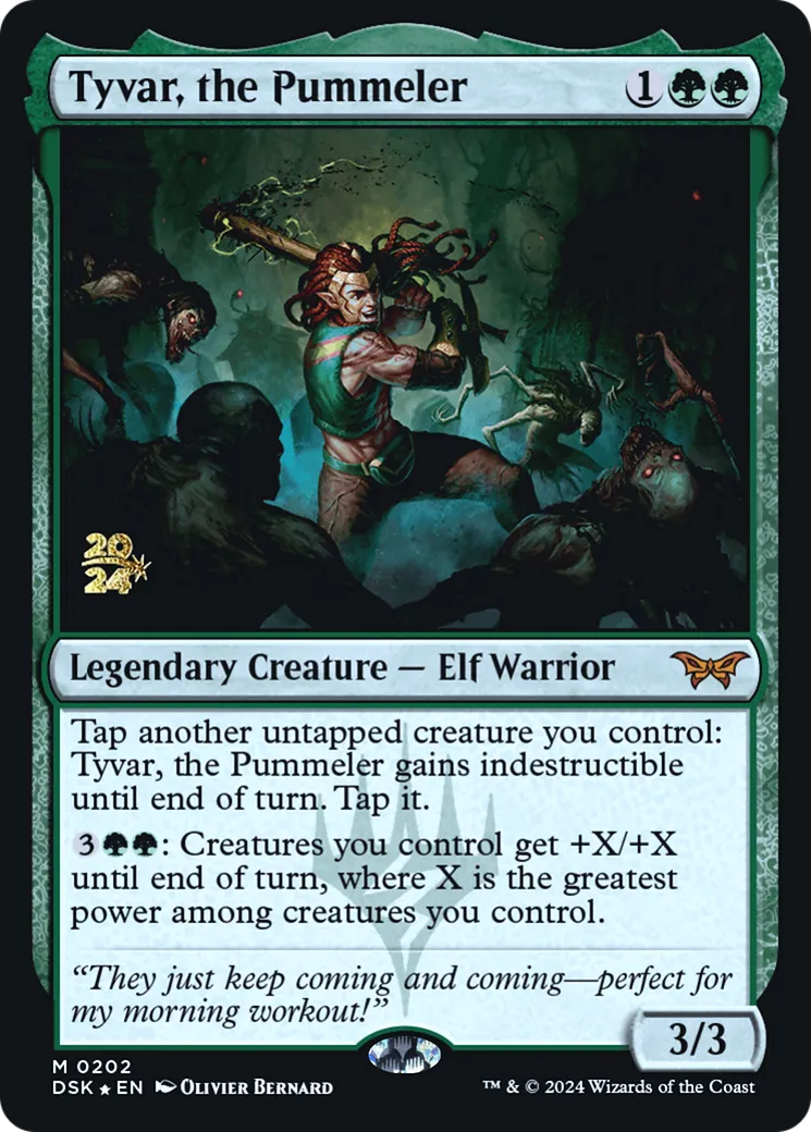 Tyvar, the Pummeler — Duskmourn: House of Horror Promos — Magic: The Gathering