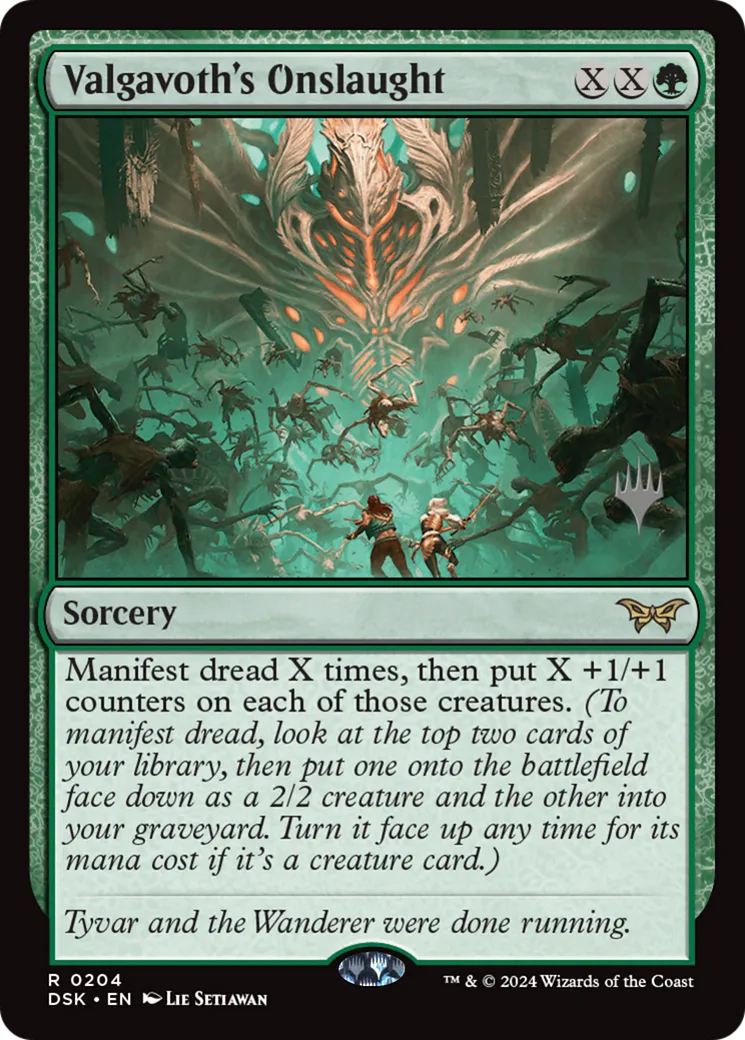Valgavoth's Onslaught — Duskmourn: House of Horror Promos — Magic: The Gathering