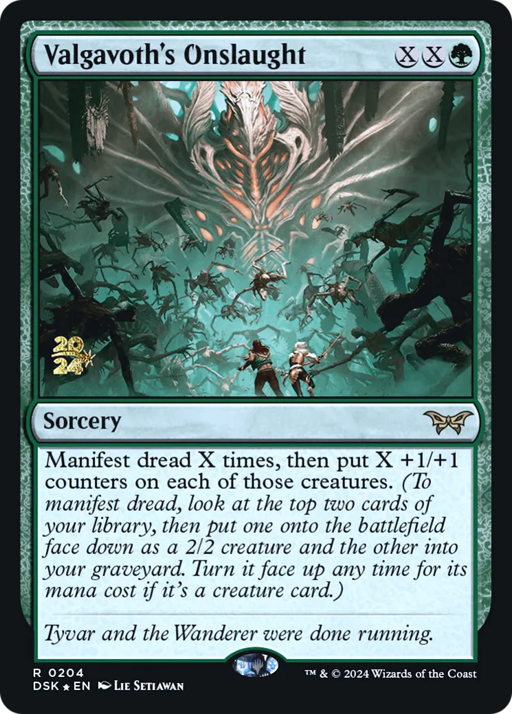 Valgavoth's Onslaught — Duskmourn: House of Horror Promos — Magic: The Gathering