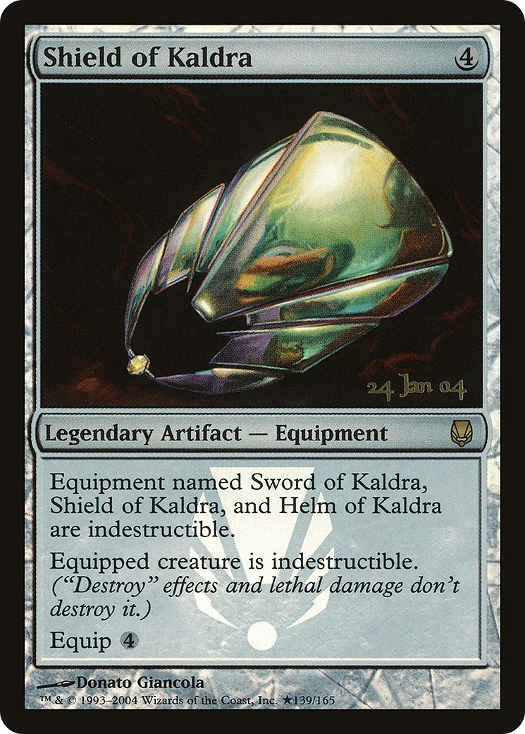 Bouclier de Kaldra — Darksteel Promos — Magic: The Gathering