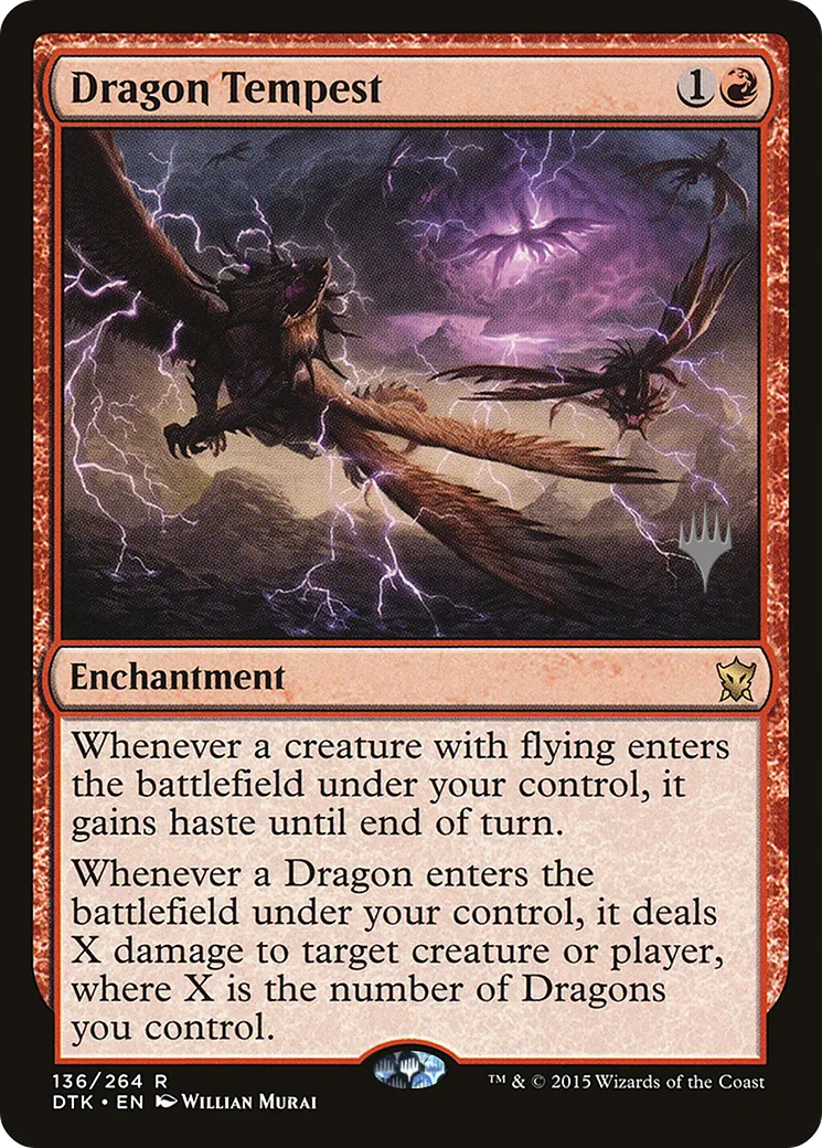 Tempête draconique from Dragons of Tarkir Promos - Magic: The Gathering