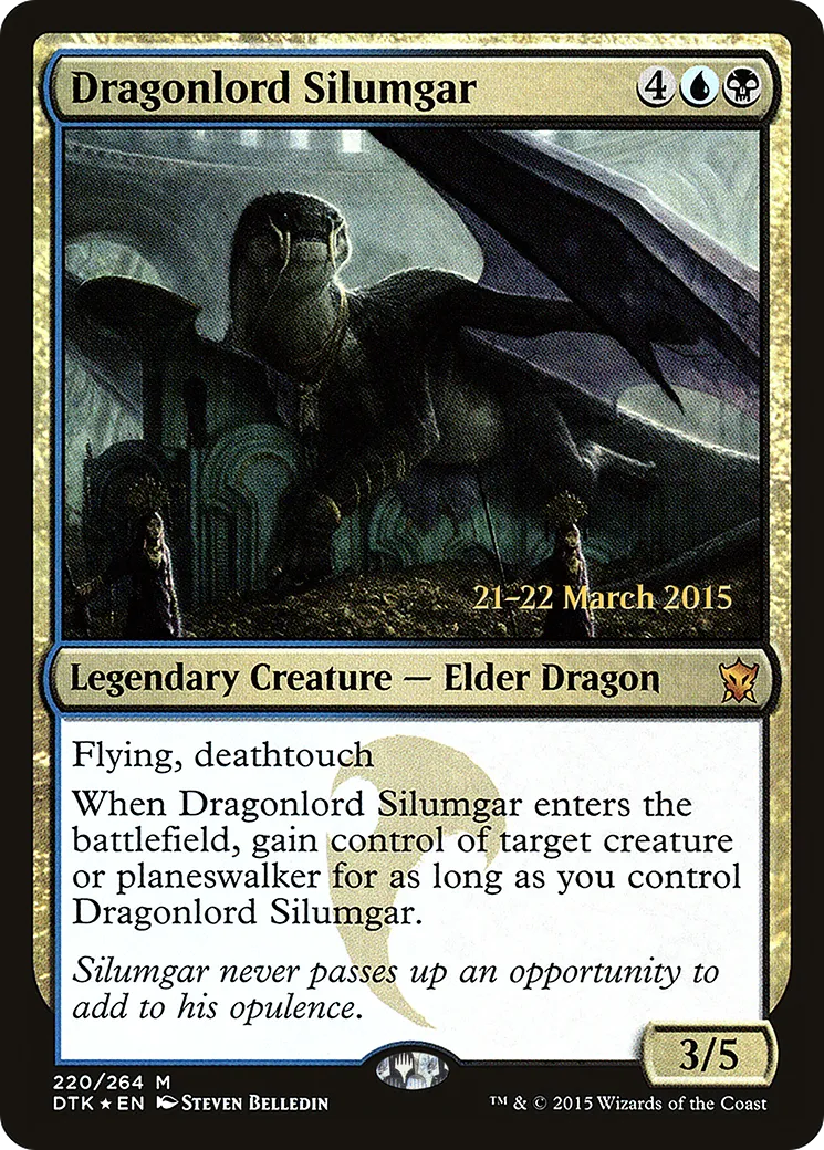 Silumgar, seigneur-dragon — Dragons of Tarkir Promos — Magic: The Gathering