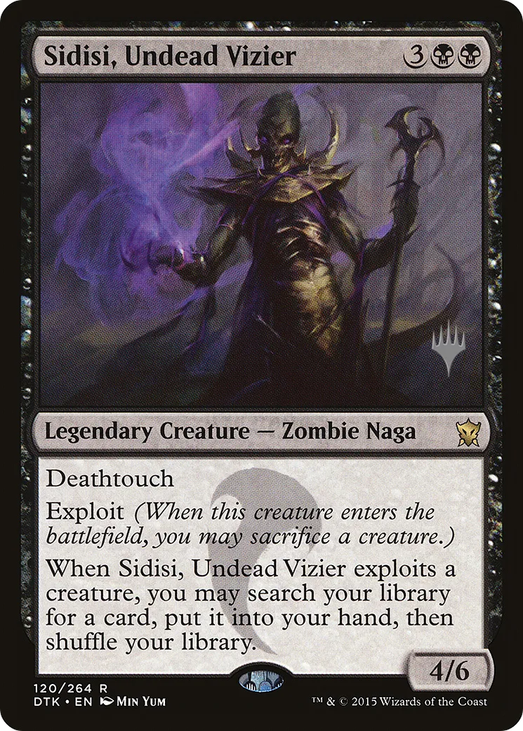 Sidisi, Undead Vizier — Dragons of Tarkir Promos — Magic: The Gathering