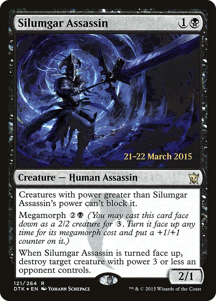 Silumgar Assassin — Dragons of Tarkir Promos — Magic: The Gathering