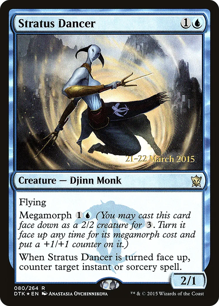 Stratus Dancer — Dragons of Tarkir Promos — Magic: The Gathering