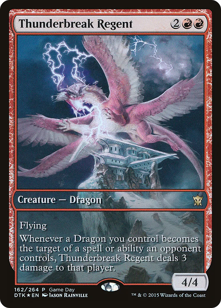 Thunderbreak Regent — Dragons of Tarkir Promos — Magic: The Gathering