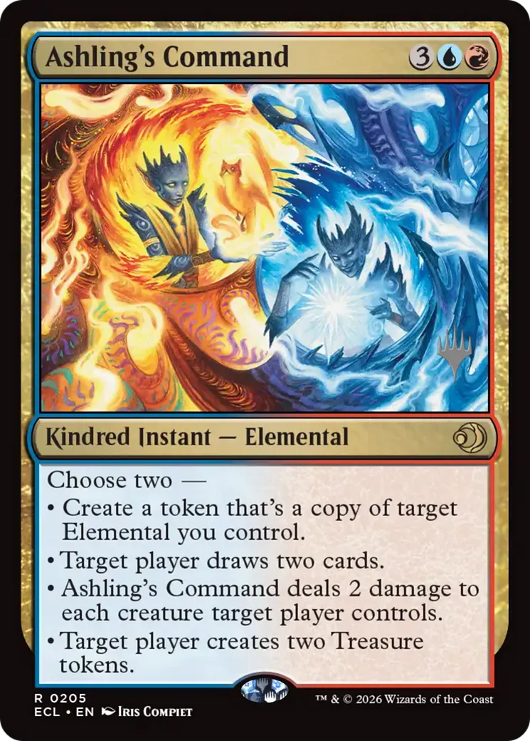 Commandement de Cendreline — Lorwyn Eclipsed Promos — Magic: The Gathering