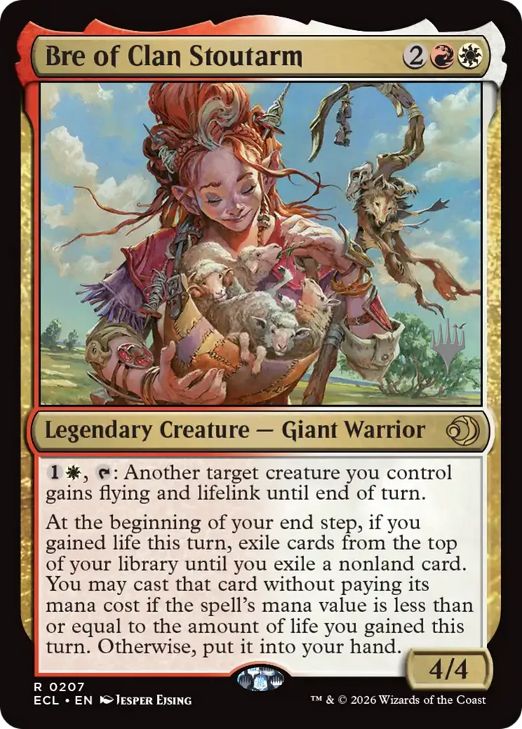Bre of Clan Stoutarm — Lorwyn Eclipsed Promos — Magic: The Gathering