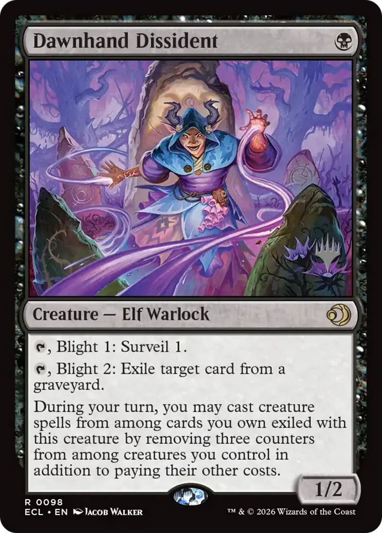 Dissident solarianeur — Lorwyn Eclipsed Promos — Magic: The Gathering