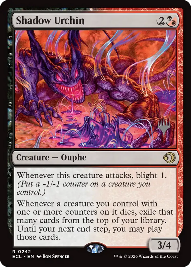 Galopin des ombres — Lorwyn Eclipsed Promos — Magic: The Gathering