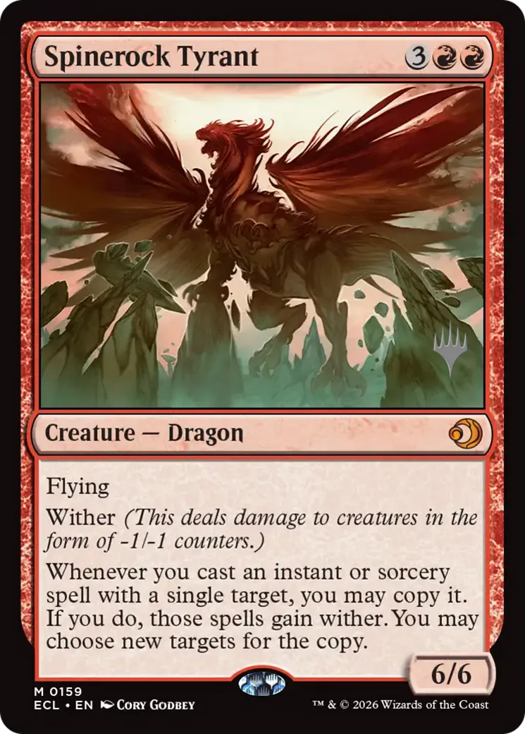 Spinerock Tyrant — Lorwyn Eclipsed Promos — Magic: The Gathering
