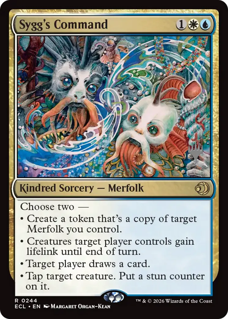 Commandement de Sygg — Lorwyn Eclipsed Promos — Magic: The Gathering