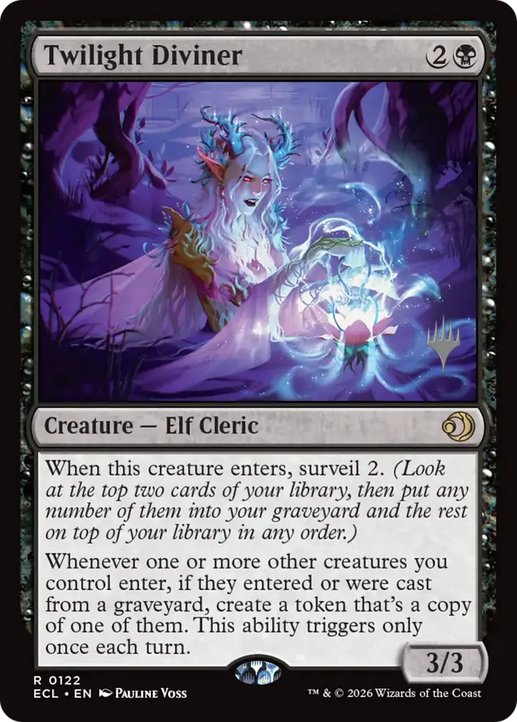 Twilight Diviner — Lorwyn Eclipsed Promos — Magic: The Gathering