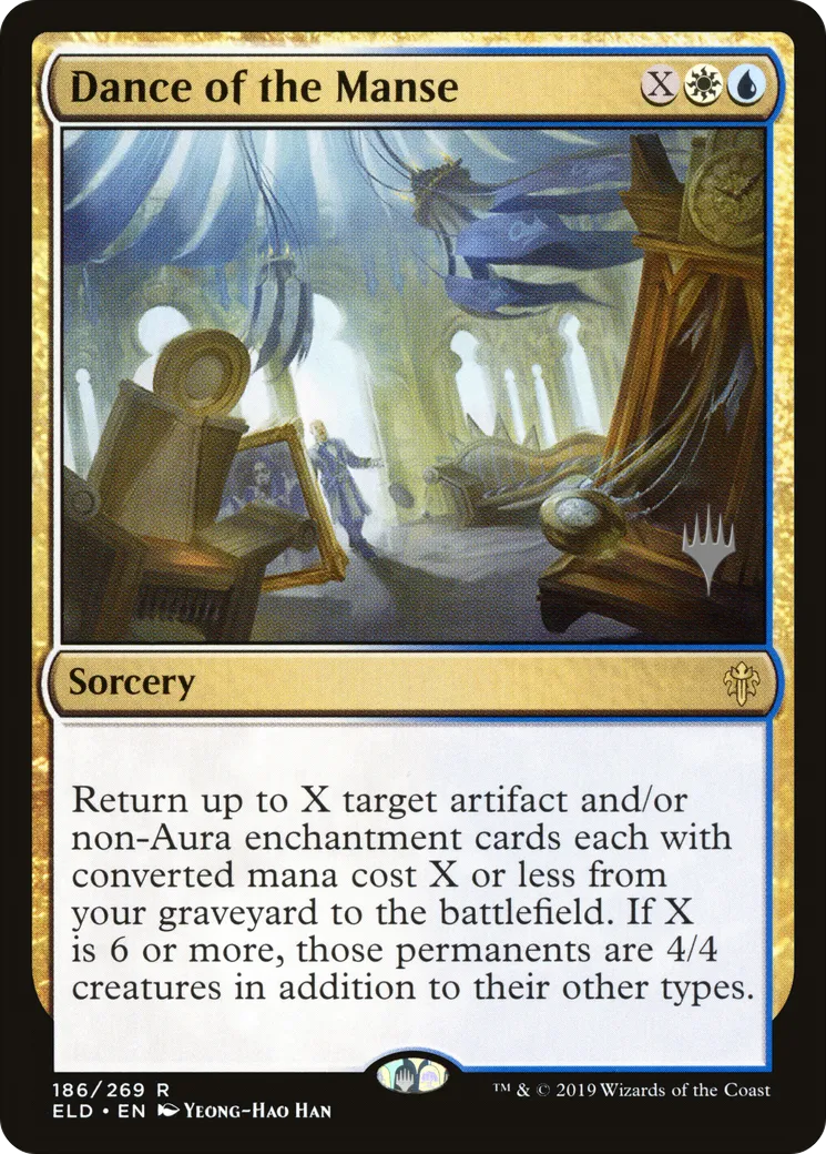 Dance of the Manse — Throne of Eldraine Promos — Magic: The Gathering