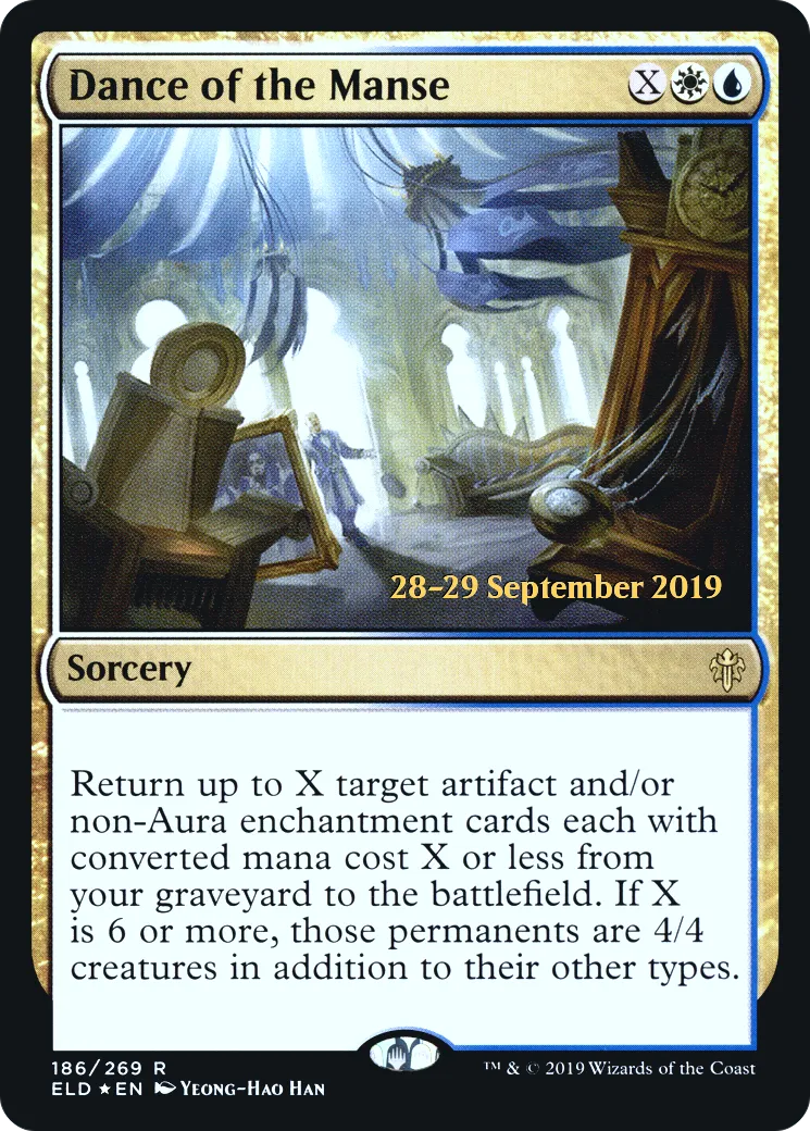 Danse du manoir — Throne of Eldraine Promos — Magic: The Gathering