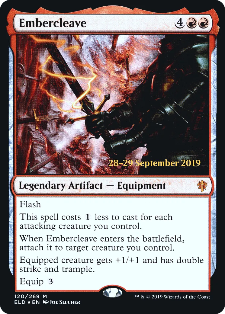 Embercleave — Throne of Eldraine Promos — Magic: The Gathering