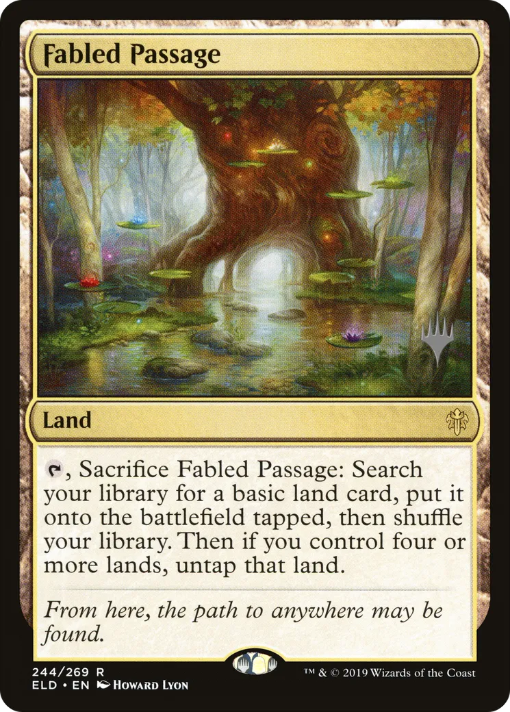 Fabled Passage — Throne of Eldraine Promos — Magic: The Gathering