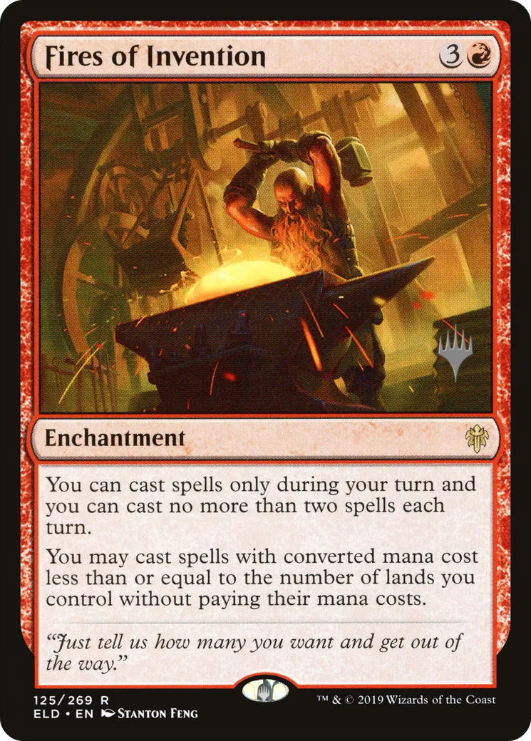 Fires of Invention — Throne of Eldraine Promos — Magic: The Gathering