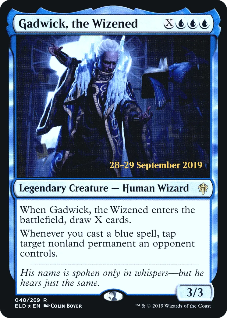 Gadwick, the Wizened — Throne of Eldraine Promos — Magic: The Gathering