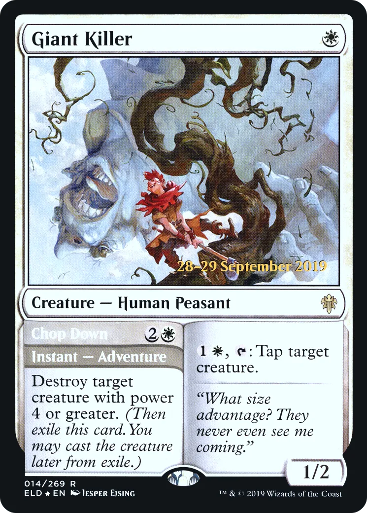 Tueur de géant // Petit bois from Throne of Eldraine Promos - Magic: The Gathering