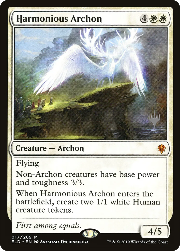 Archonte harmonieux — Throne of Eldraine Promos — Magic: The Gathering