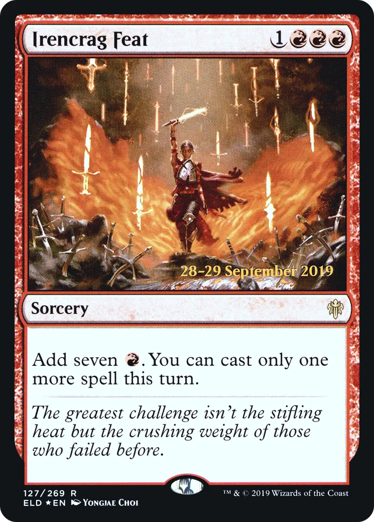 Haut fait de Culmefer — Throne of Eldraine Promos — Magic: The Gathering